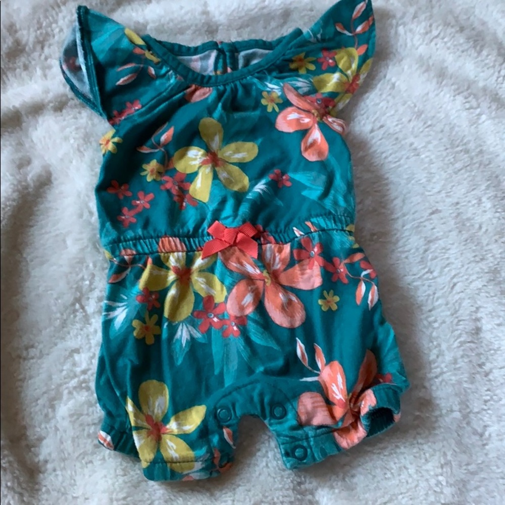 Blue Romper